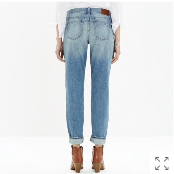 Madewell the boyjean in afternoon wash - Picture 4 of 8